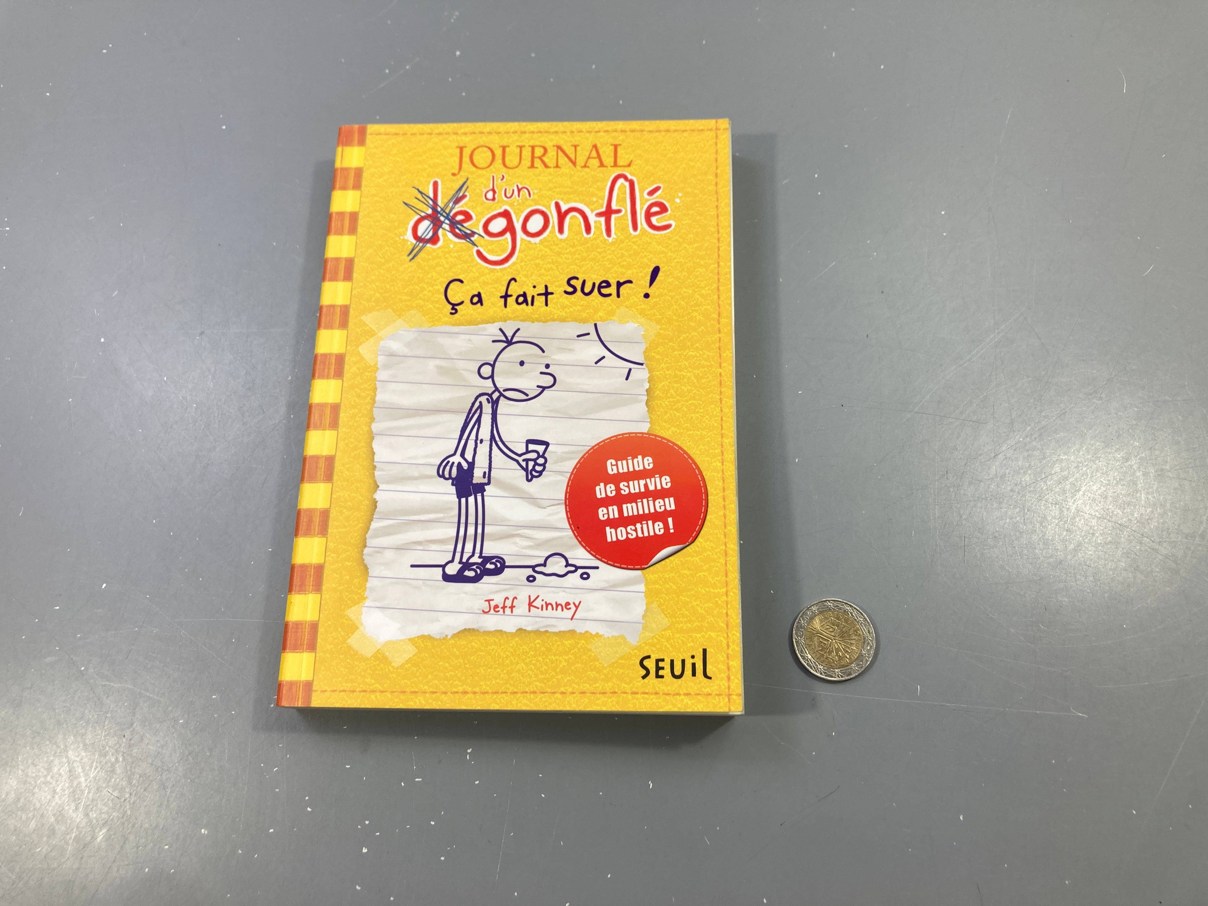 Journal d'un dégonflé - Ça fait suer !, Jeff Kinney, Seuil