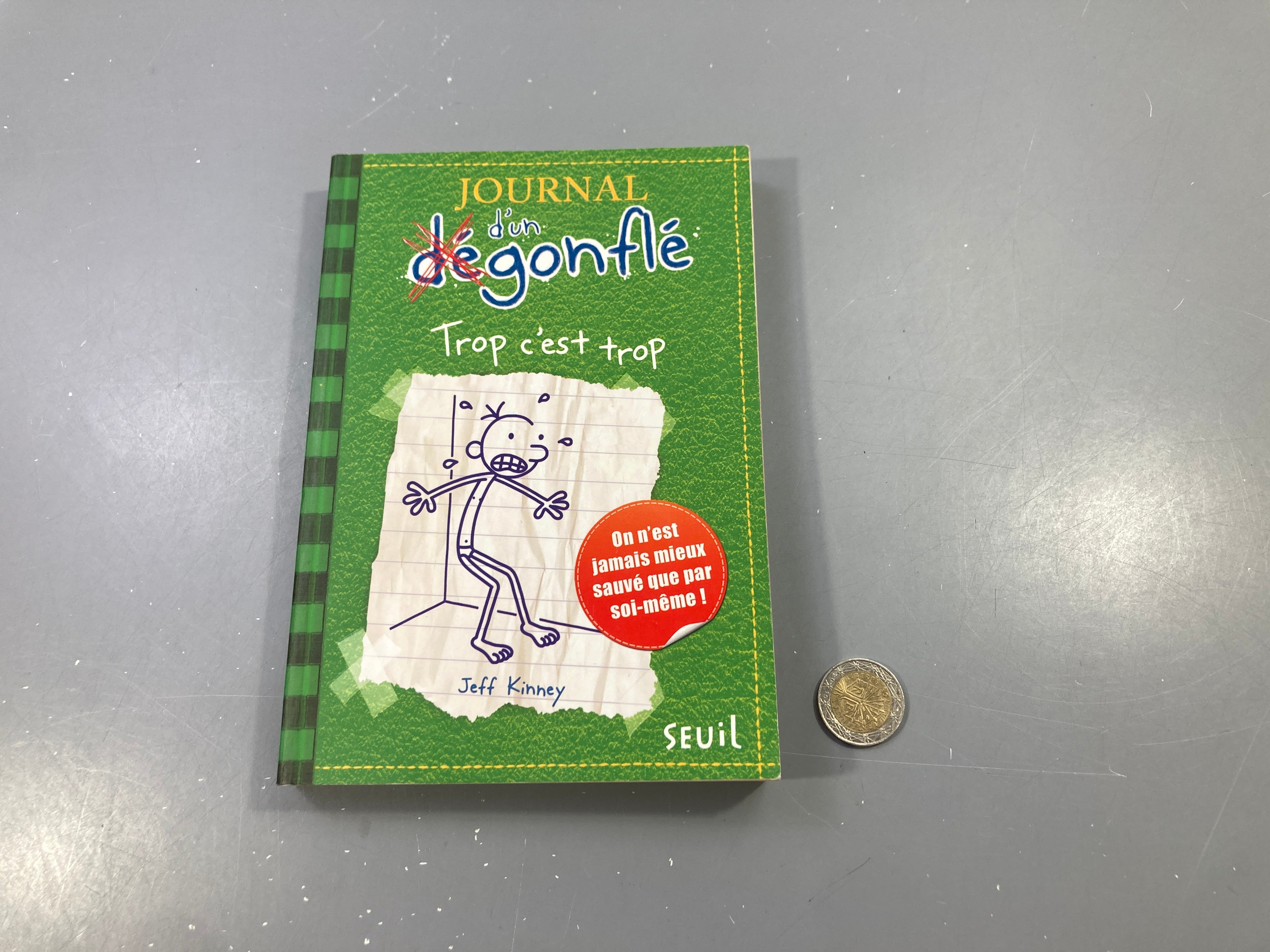 Journal d'un dégonflé - Trop c'est trop, Jeff Kinney, Seuil