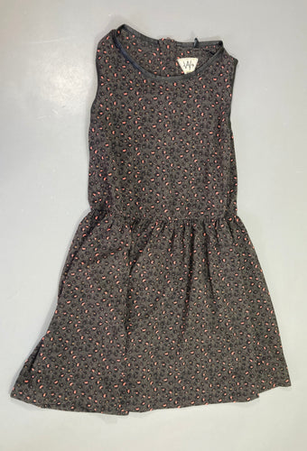 Robe s.m brun motifs léopard simili cuir, moins cher chez Petit Kiwi