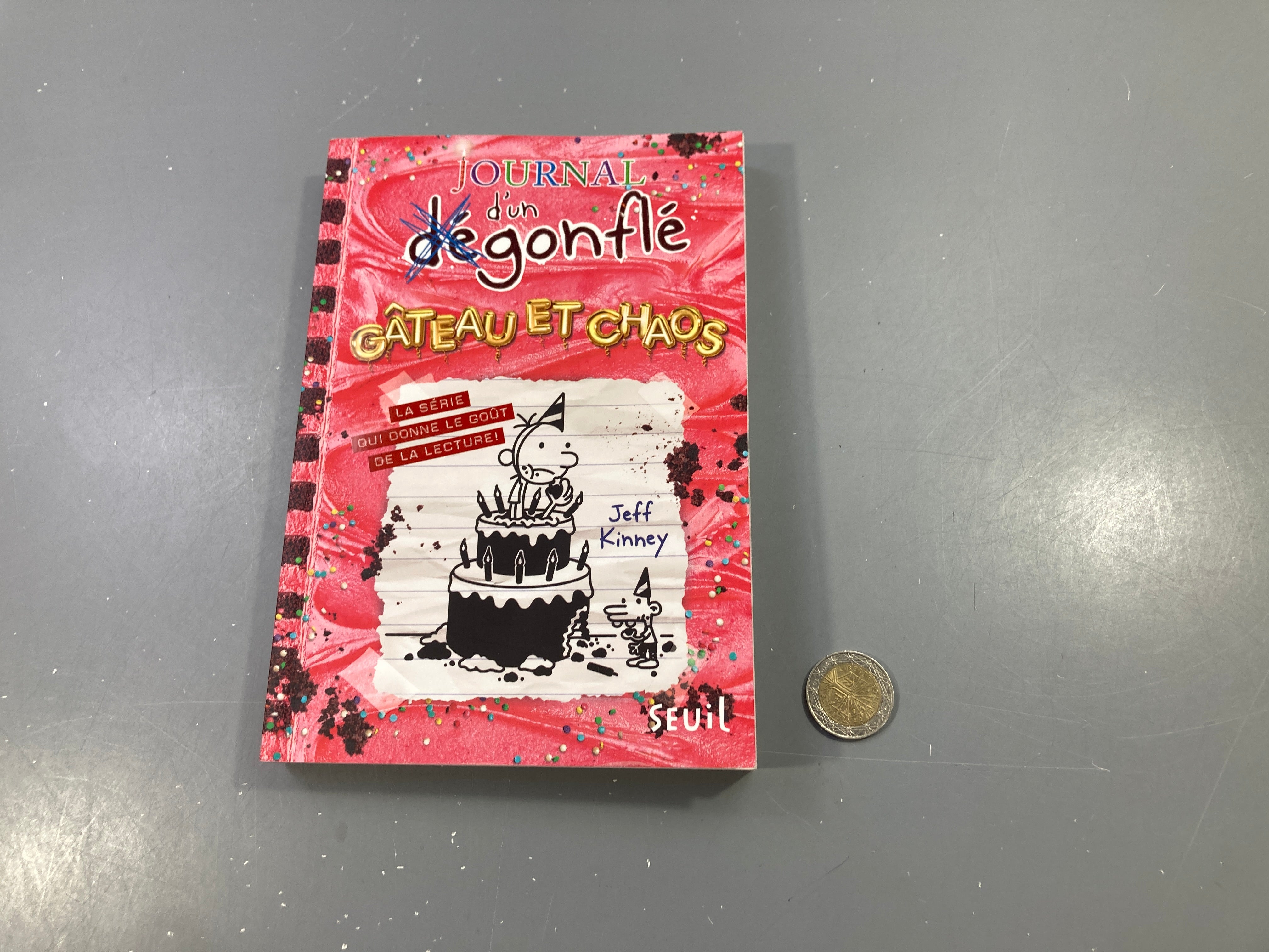 Journal d'un dégonflé - Gâteau et chaos, Jeff Kinney, Seuil