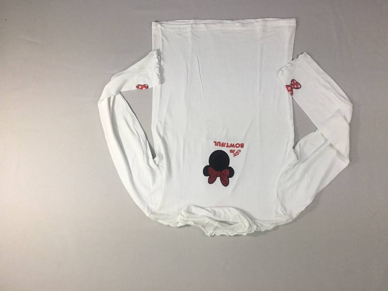 T-shirt m.l blanc Minnie