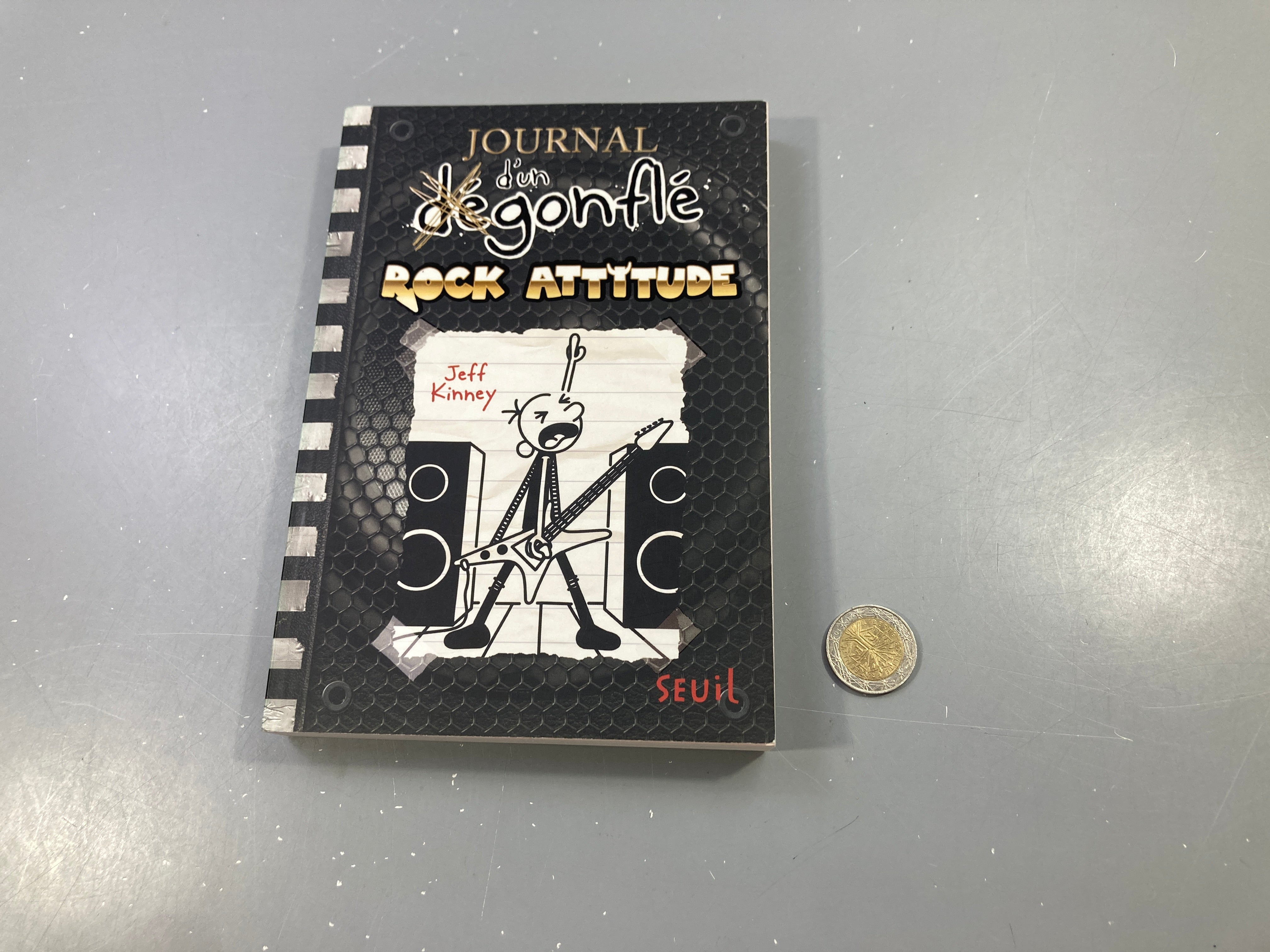 Journal d'un dégonflé - Rock Attitude, Jeff Kinney, Seuil