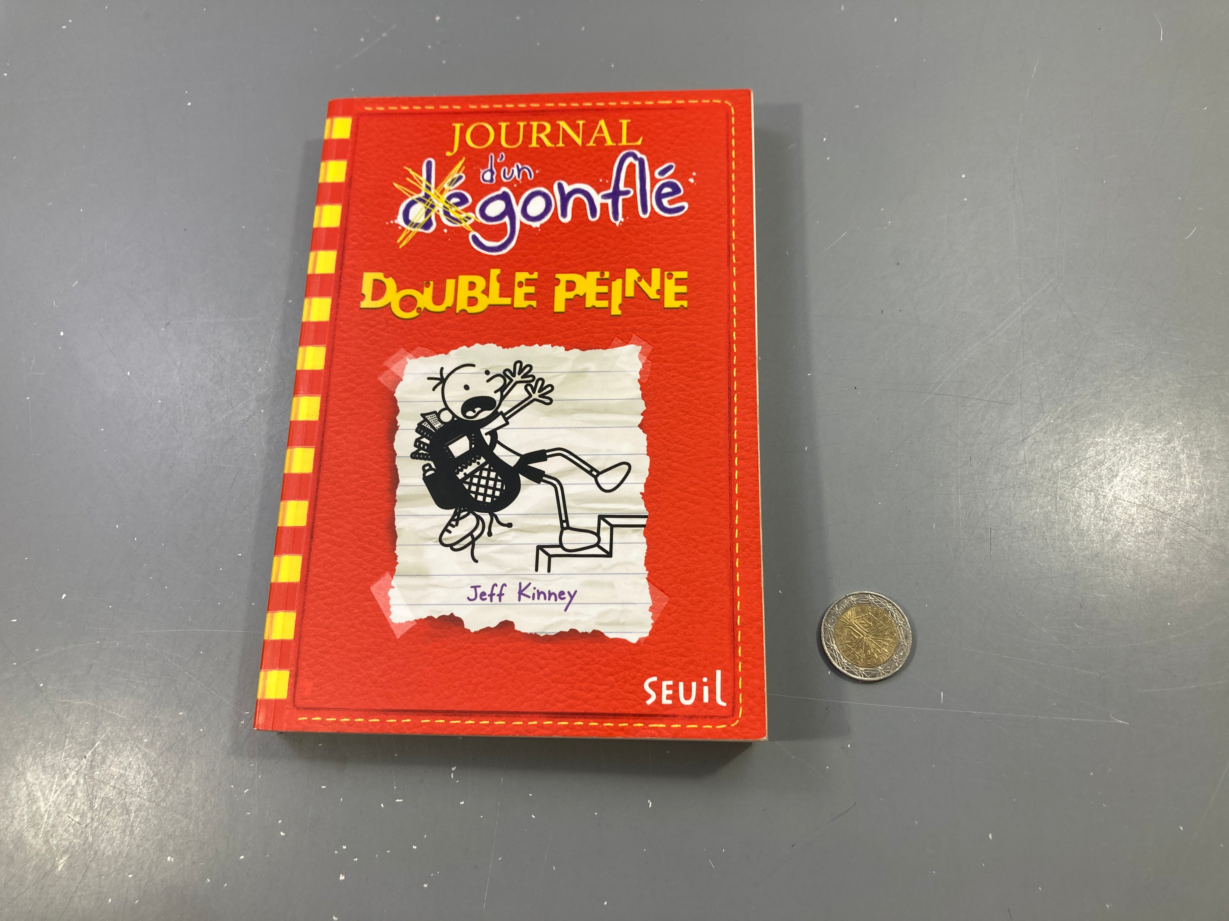 Journal d'un dégonflé - Double peine, Jeff Kinney, Seuil