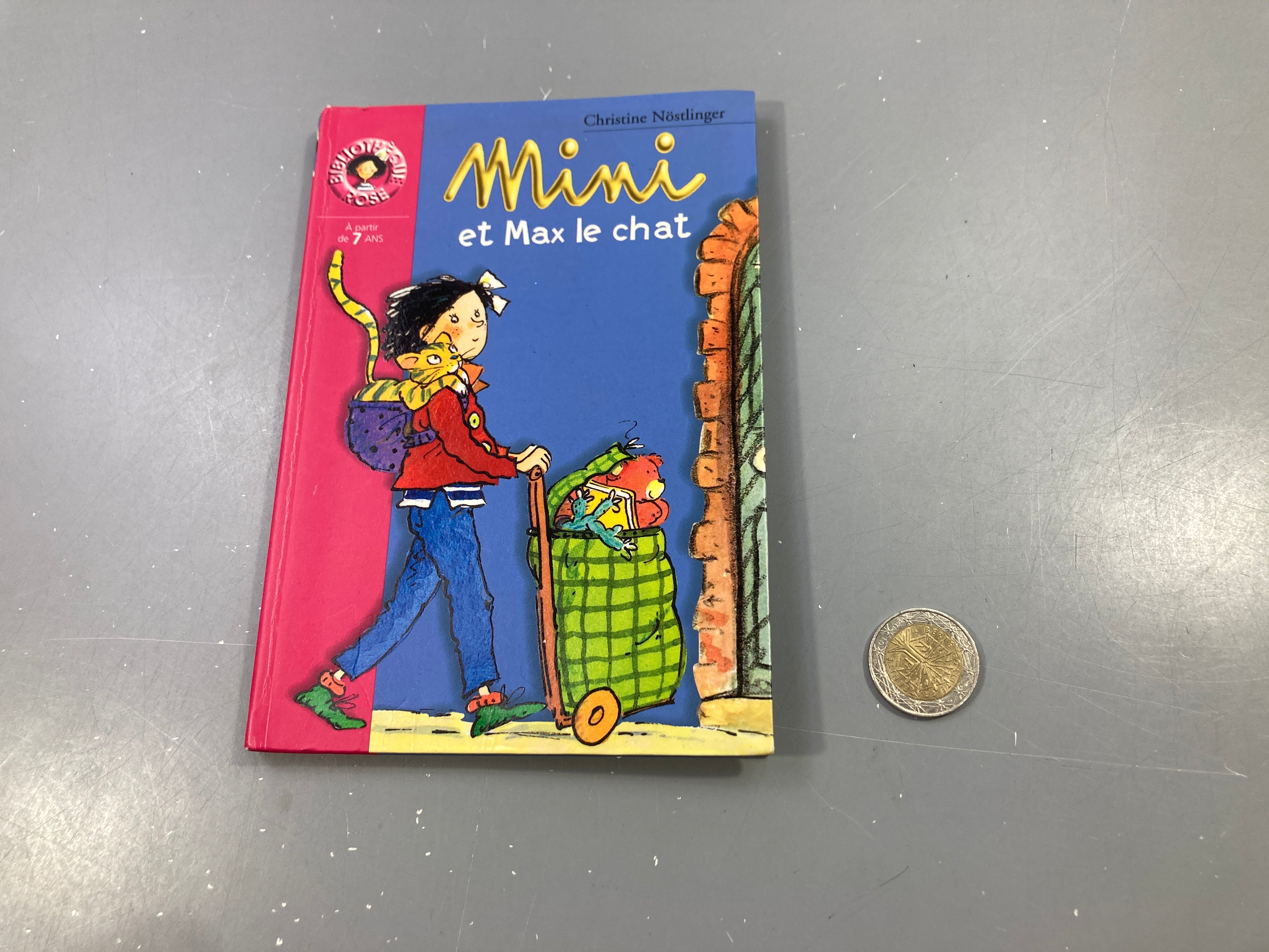 Mini et Max le chat, Christine Nöstlinger, Bibliothèque rose +7a