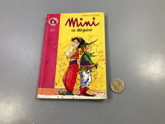 Mini se déguise, Christine Nöstlinger, Bibliothèque rose +7a, moins cher chez Petit Kiwi
