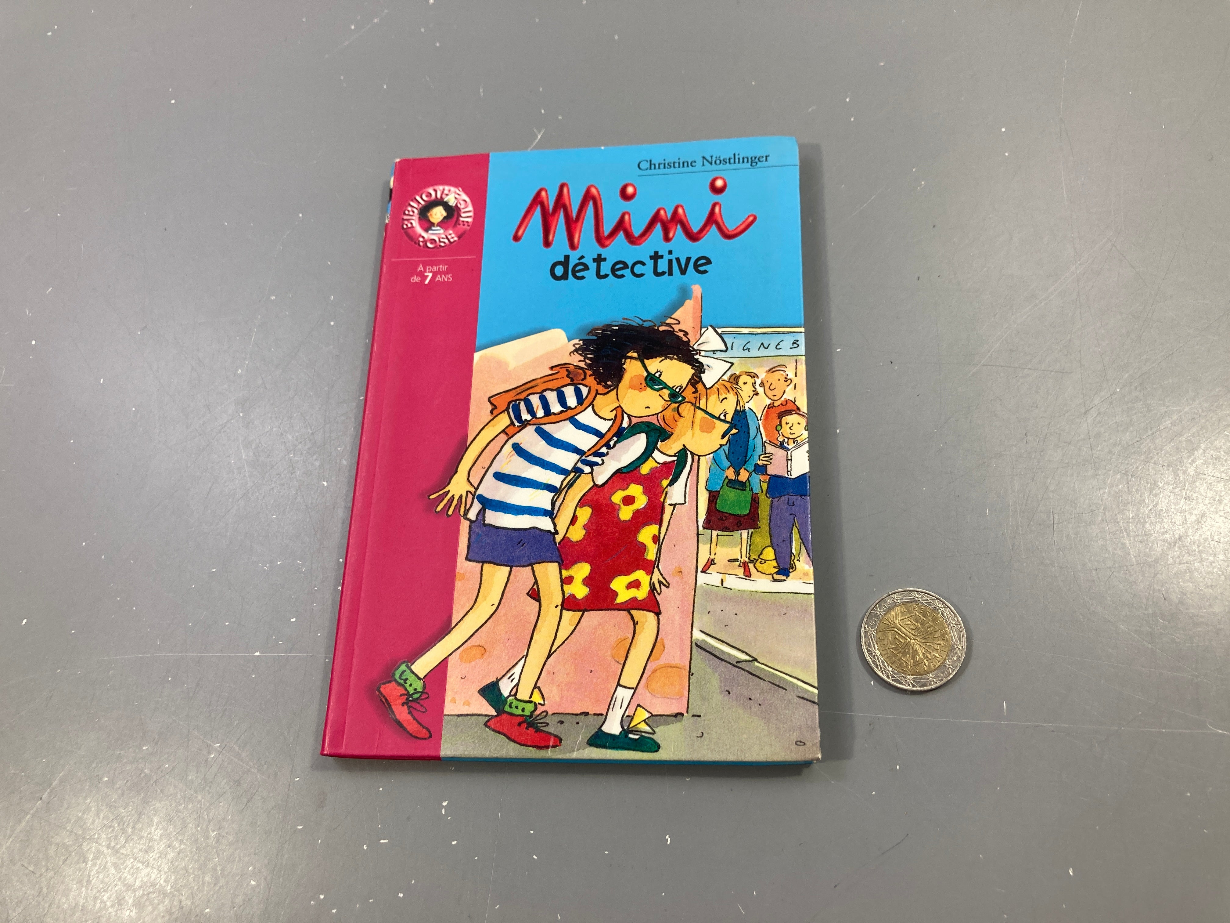 Mini détaille et chevilles élastiquestive, Christine Nöstlinger, Bibliothèque rose +7a