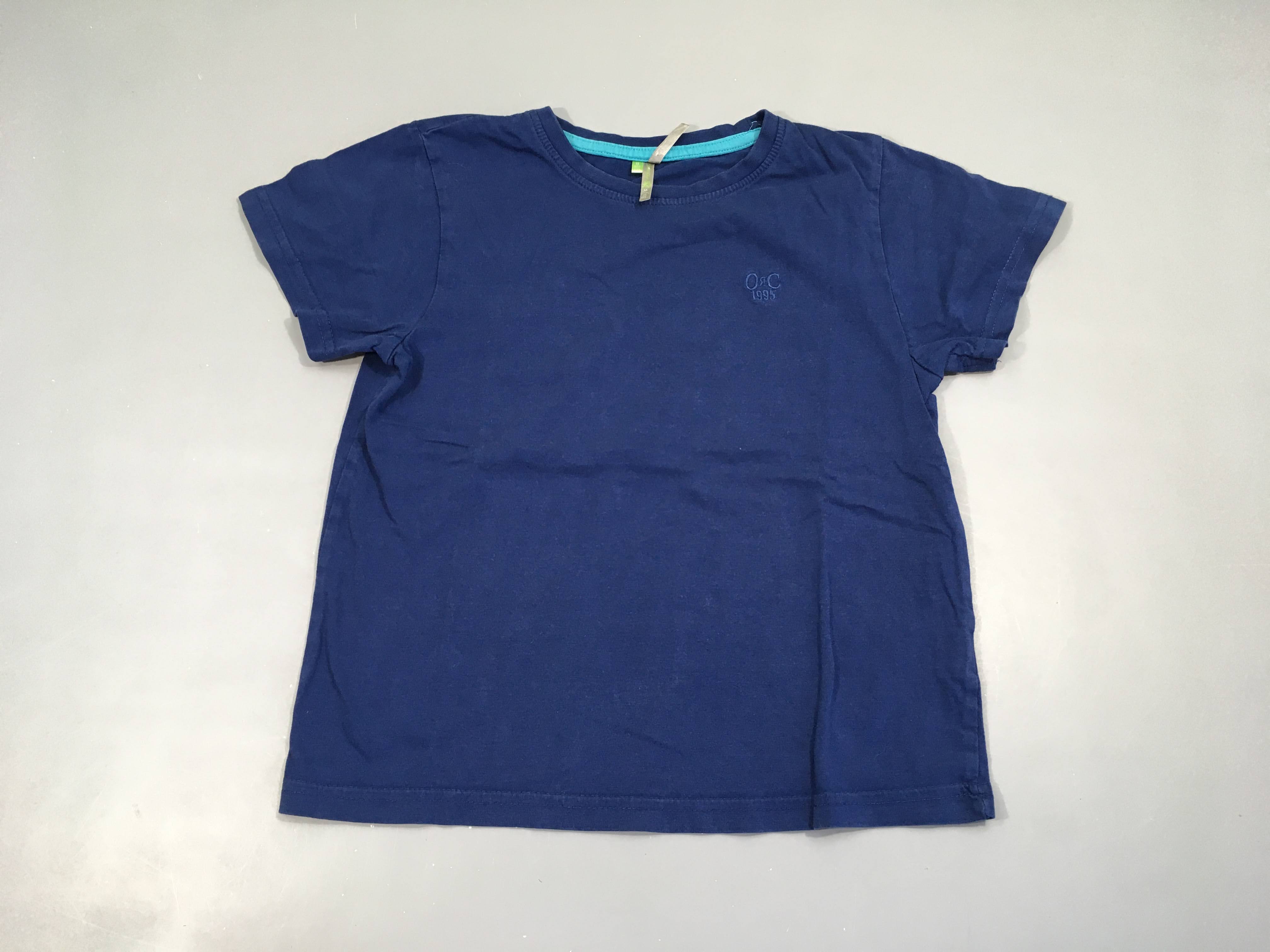 T-shirt m.c bleu foncé orc