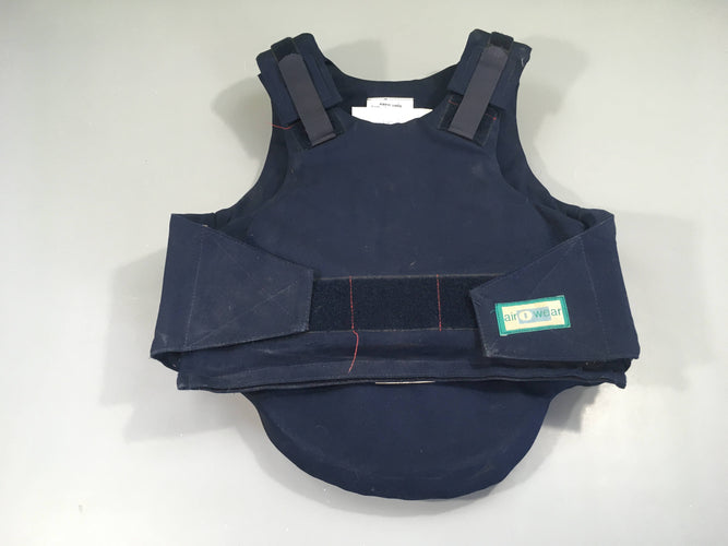 Gilet de protaille et chevilles élastiquestion d'équitation bleu foncé, moins cher chez Petit Kiwi