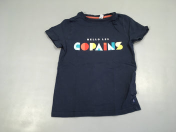 T-shirt m.c bleu foncé Copains