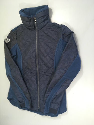 Veste d'éqitation bleu foncé, moins cher chez Petit Kiwi