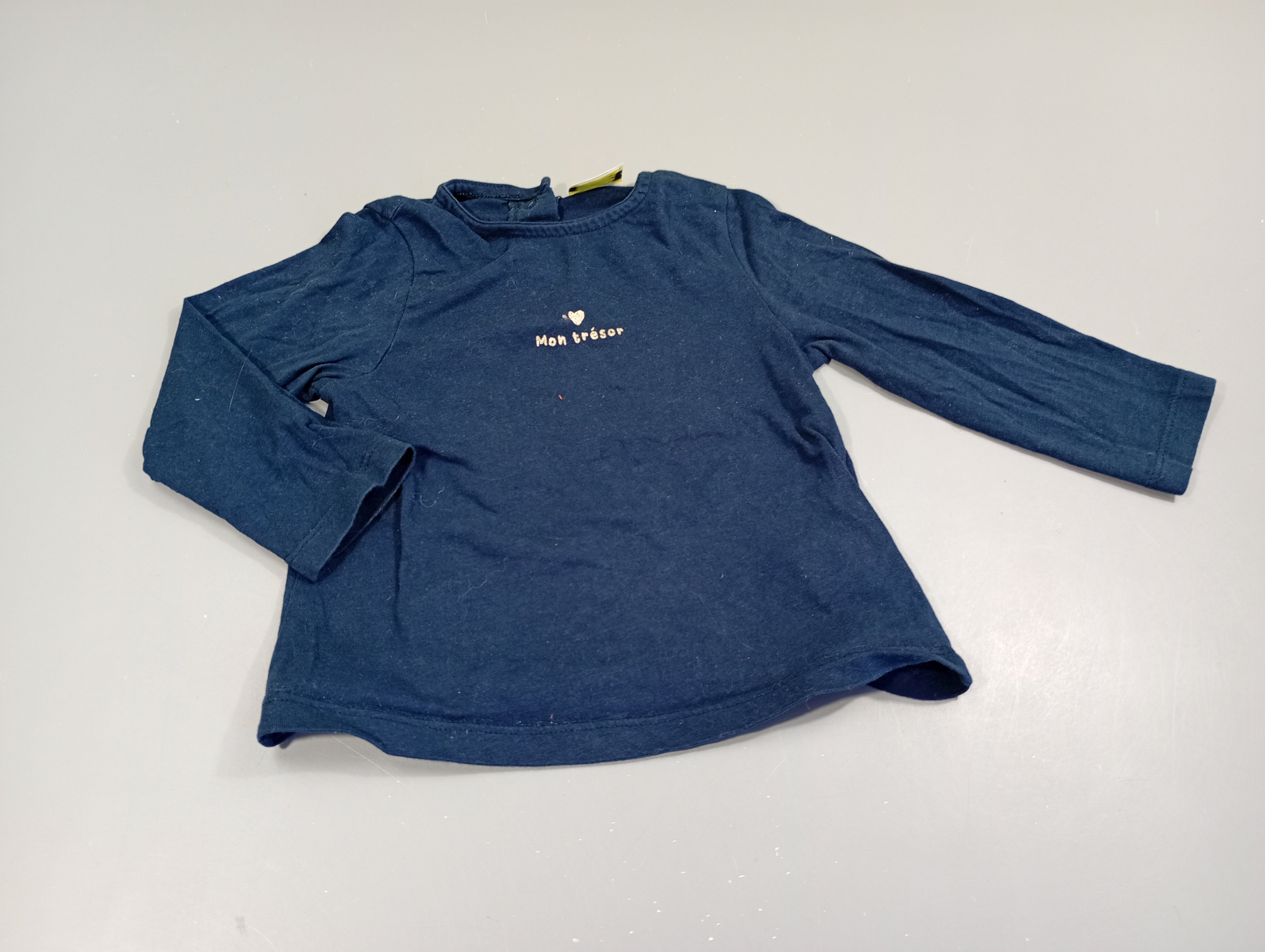 T-shirt m.l bleu marine 