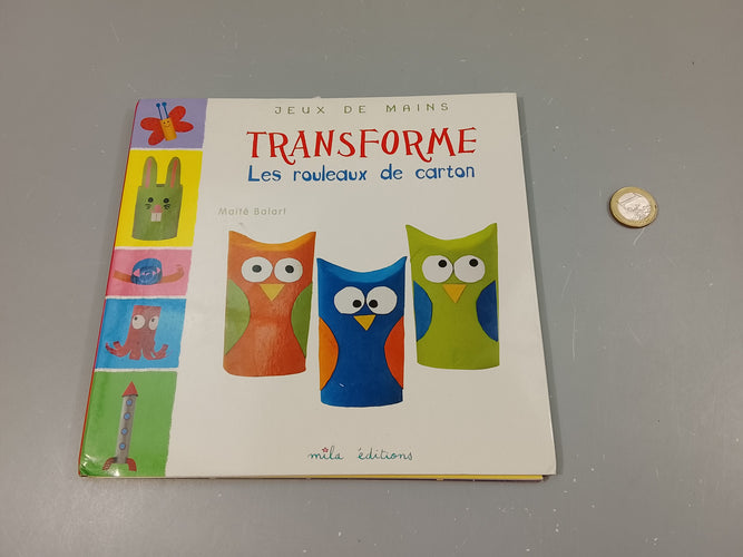 Transforme les rouleaux de carton., moins cher chez Petit Kiwi