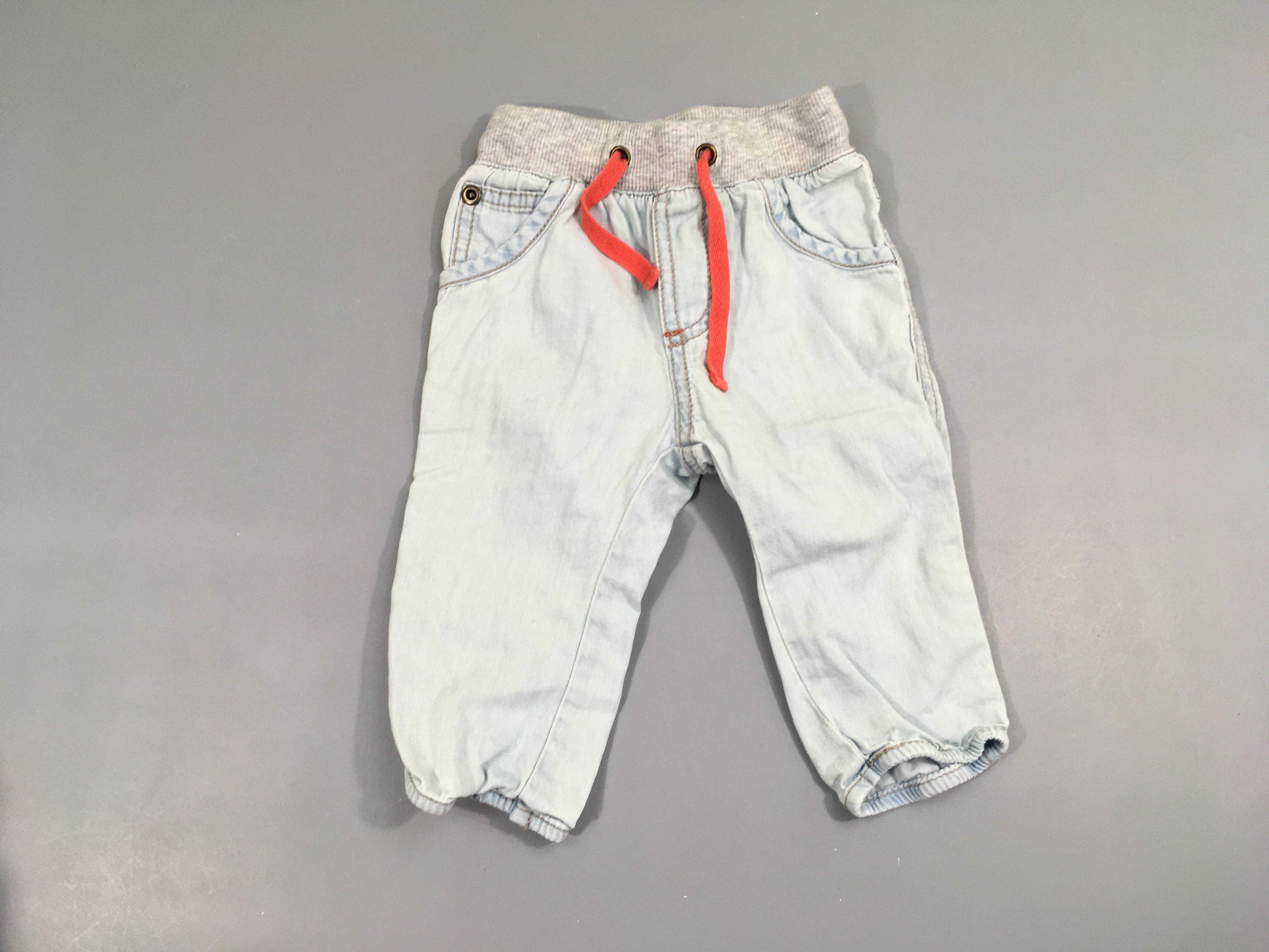 Pantalon denim clair