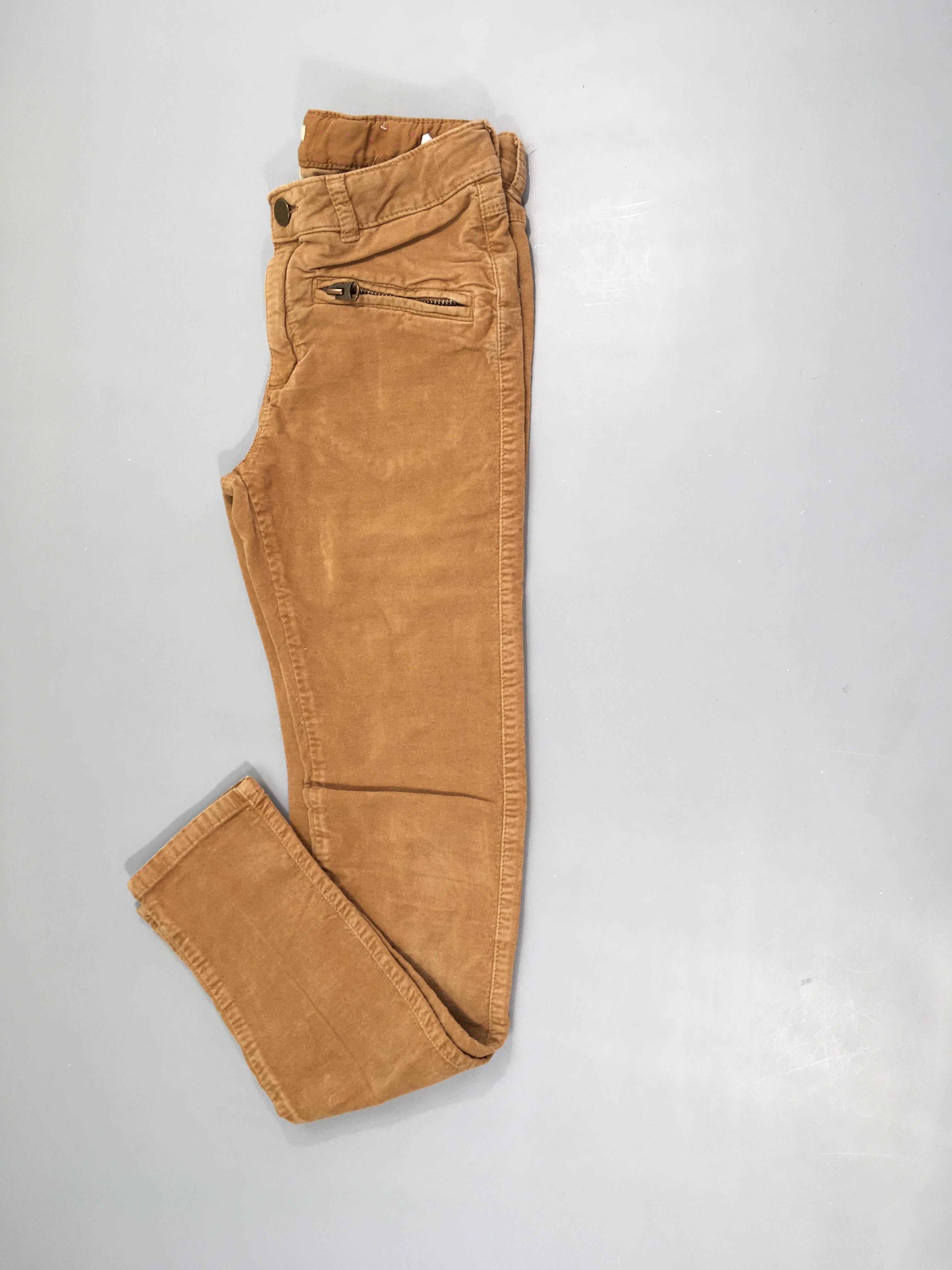 Pantalon velours ocre
