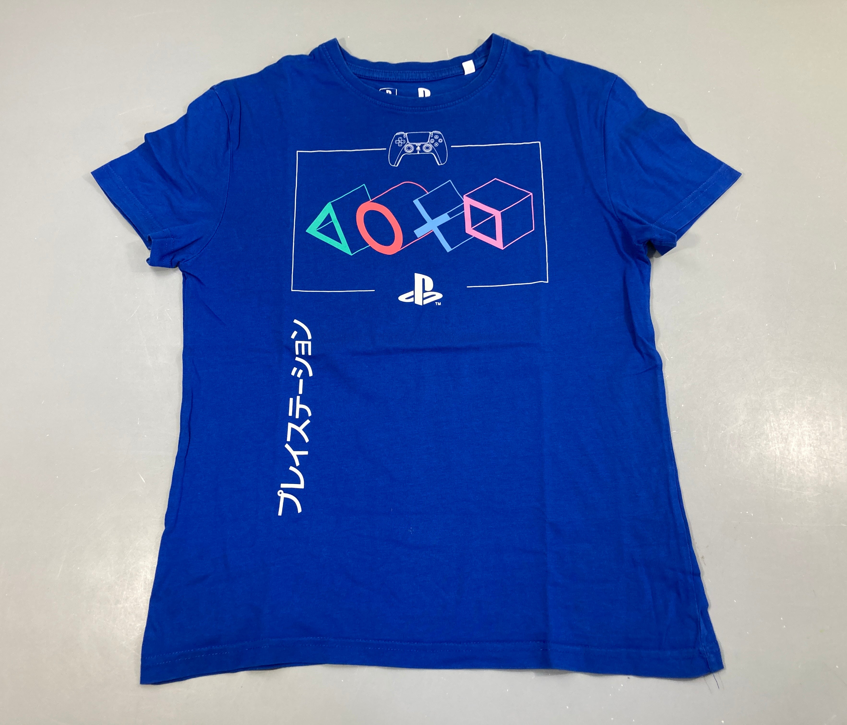 T-shirt m.c bleu Playstation