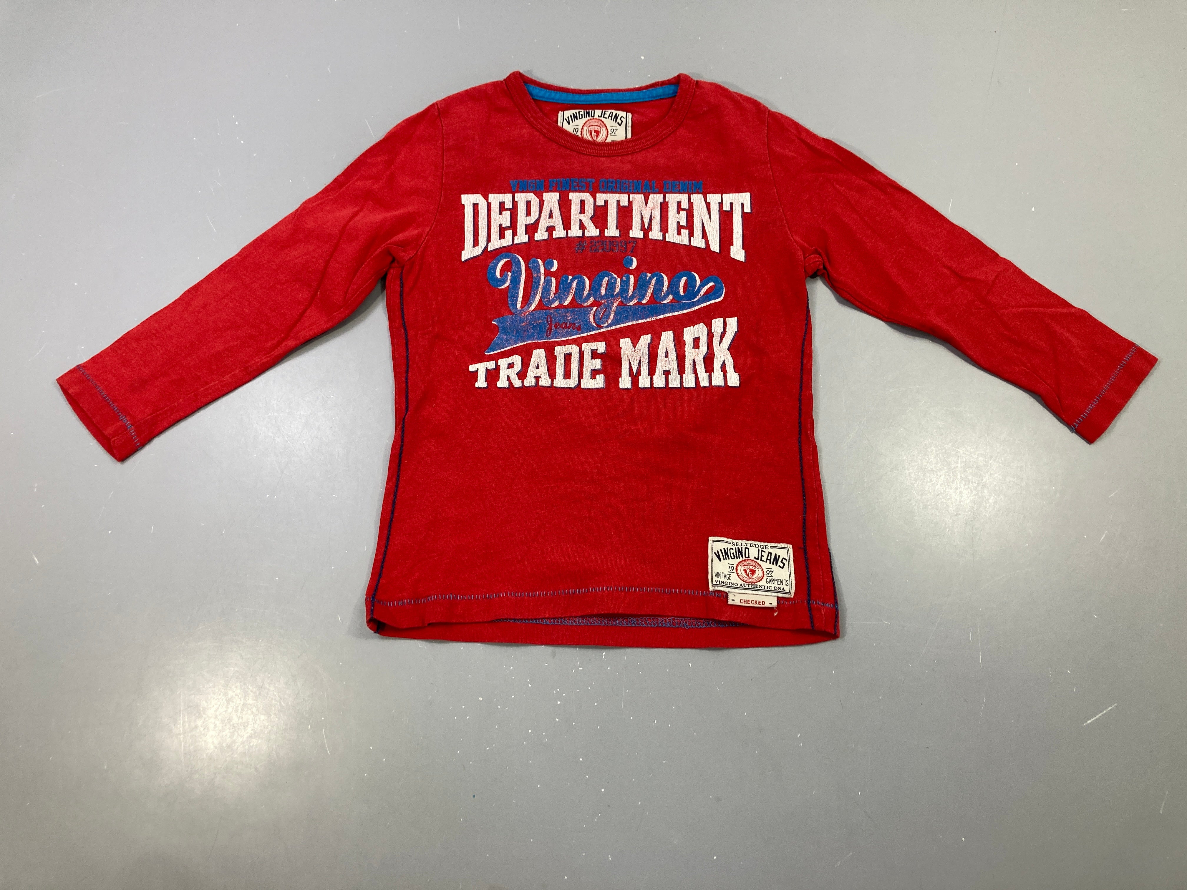 T-shirt m.l rouge Department Trade Mark