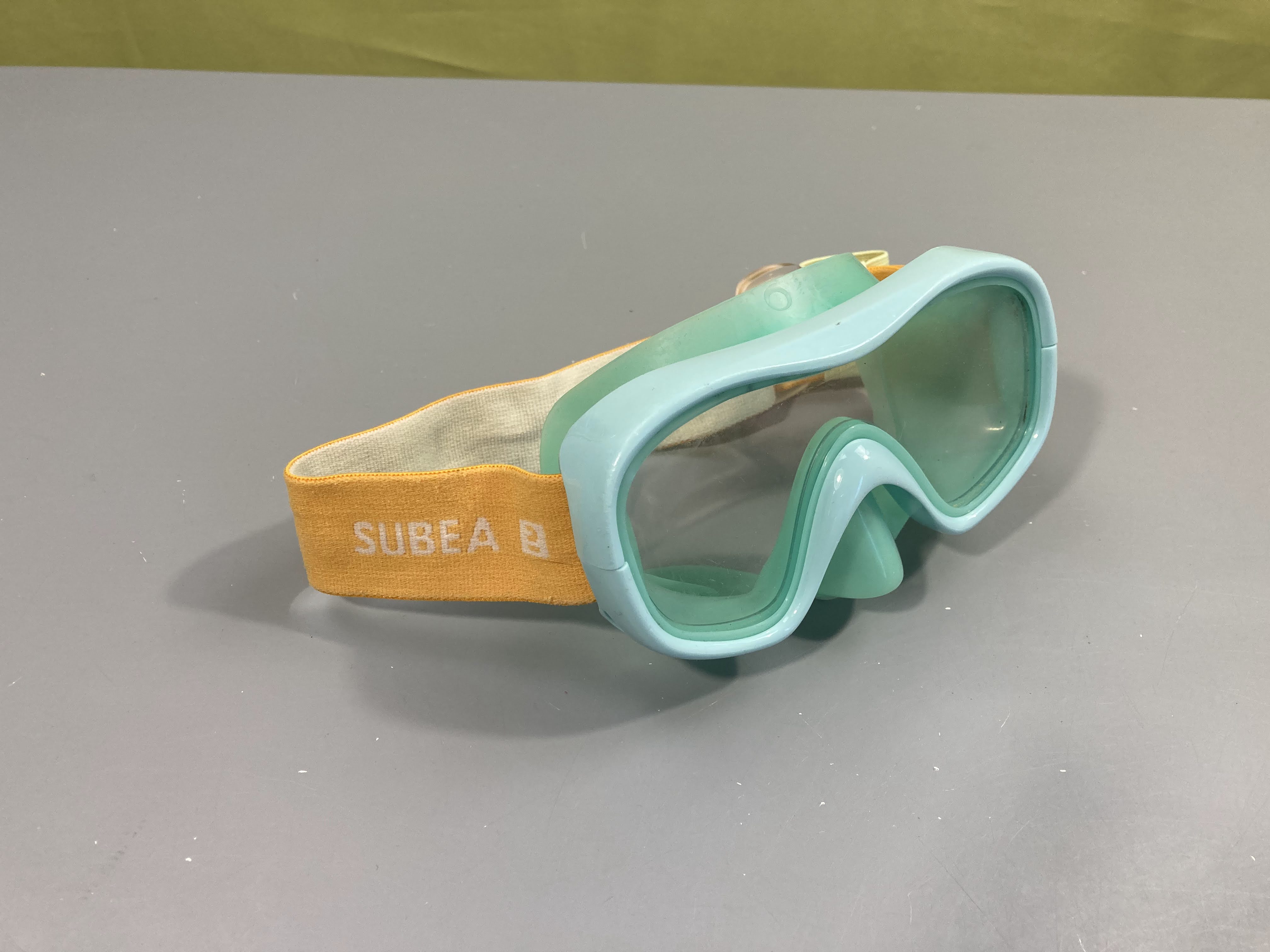 Masque plongée Enfant - 100 Confort Light Blue