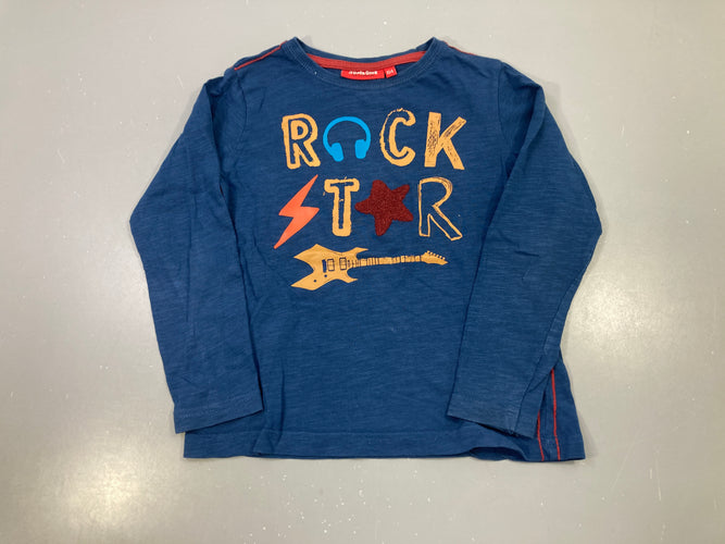 T-shirt m.l bleu Rock Star guitare, Someone, moins cher chez Petit Kiwi
