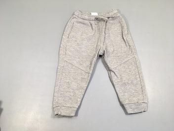 Pantalon de training coton piquégris