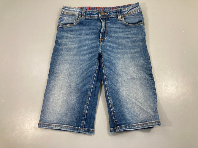 Bermuda jean slim, moins cher chez Petit Kiwi