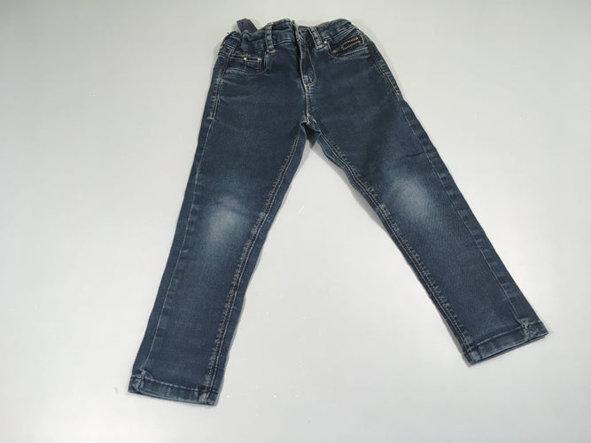 Jeans poche zippée, moins cher chez Petit Kiwi