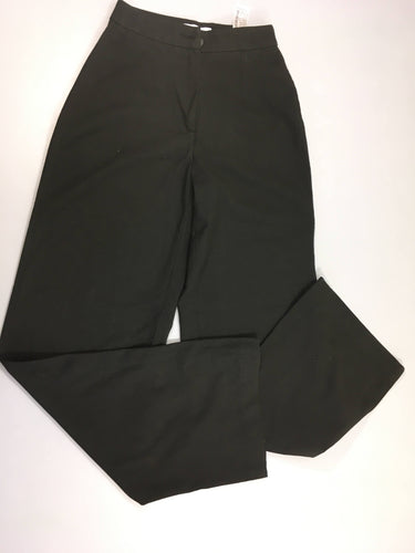 Pantalon noir Wide leg 32 Légèrement décousu sous tirette, moins cher chez Petit Kiwi