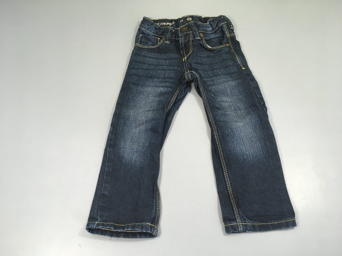 Jeans foncé, moins cher chez Petit Kiwi