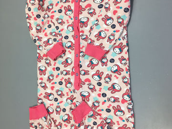 Combinaison molleton rose Hello Kitty
