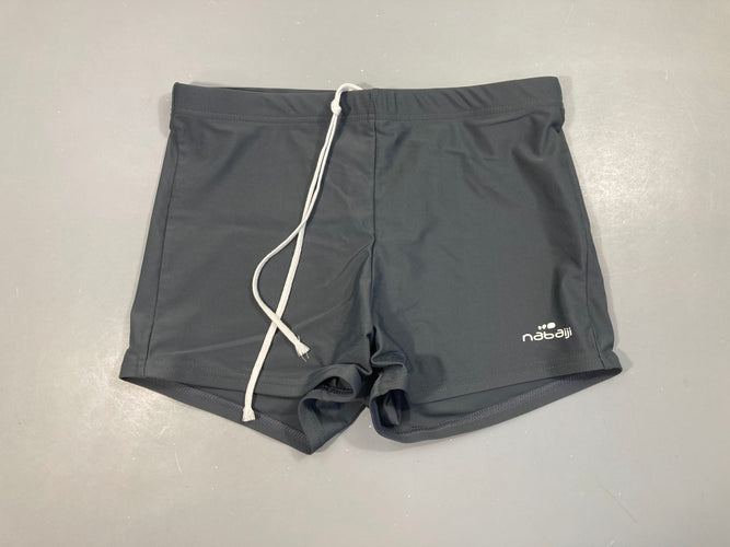 Maillot boxer gris foncé, moins cher chez Petit Kiwi