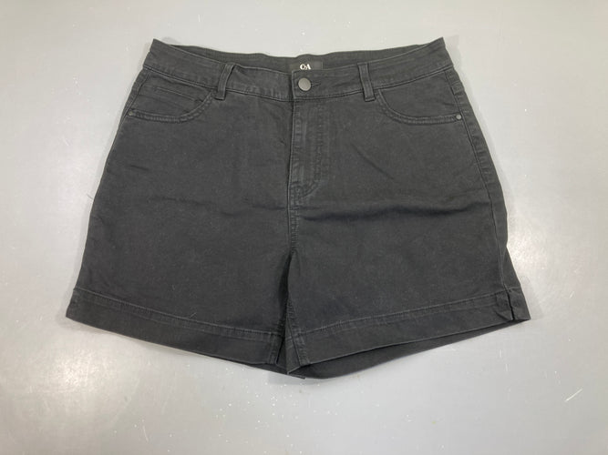 Short en jean noir 40, moins cher chez Petit Kiwi