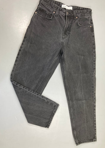 Jeans anthracite Mom 36, moins cher chez Petit Kiwi