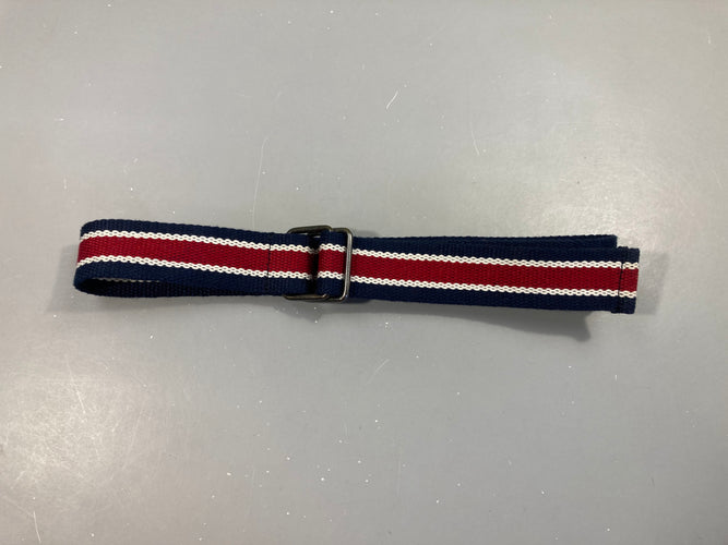Ceinture bleu/rouge/blanc, moins cher chez Petit Kiwi