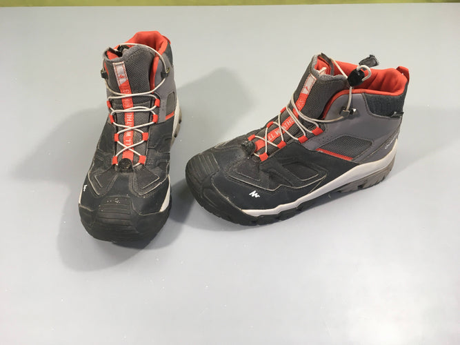 Chaussures de randonnée gris-orange, moins cher chez Petit Kiwi