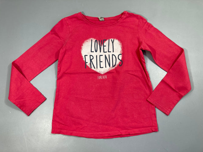 T-shirt m.l rose Lovely, moins cher chez Petit Kiwi