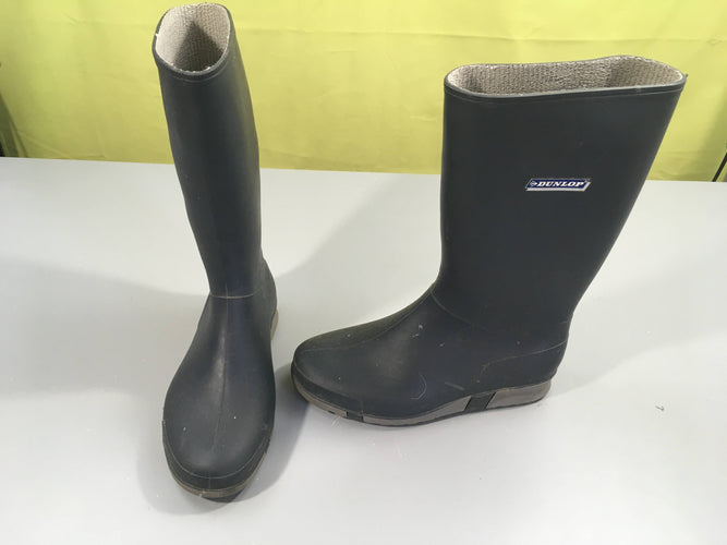 Bottes Dunlop Bleu grisé, moins cher chez Petit Kiwi