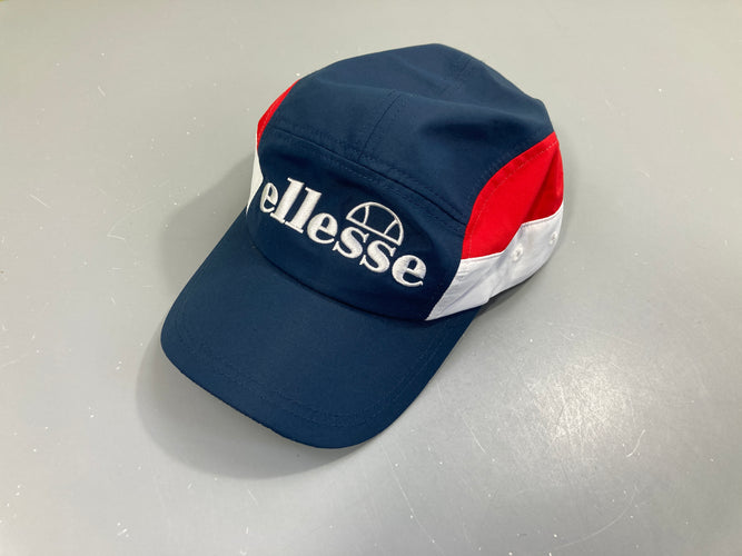 Casquette Ellesse bleue-rouge-blanc 100%polyester, moins cher chez Petit Kiwi