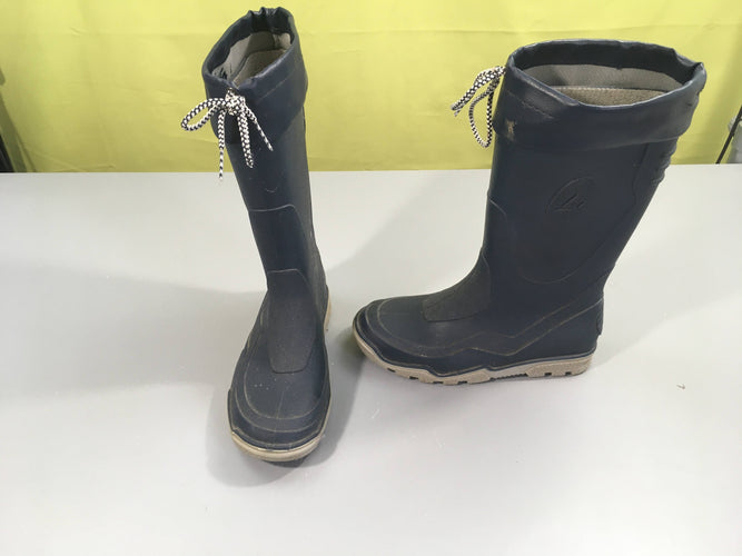 Bottes bleu foncé, moins cher chez Petit Kiwi