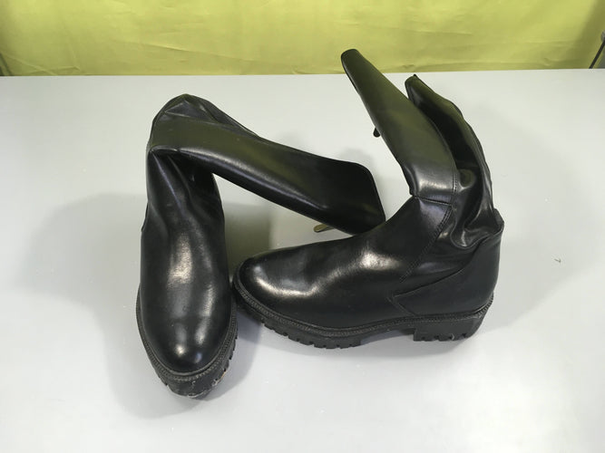 Bottes noires, moins cher chez Petit Kiwi