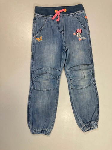 Pantalon denim Minnie, moins cher chez Petit Kiwi