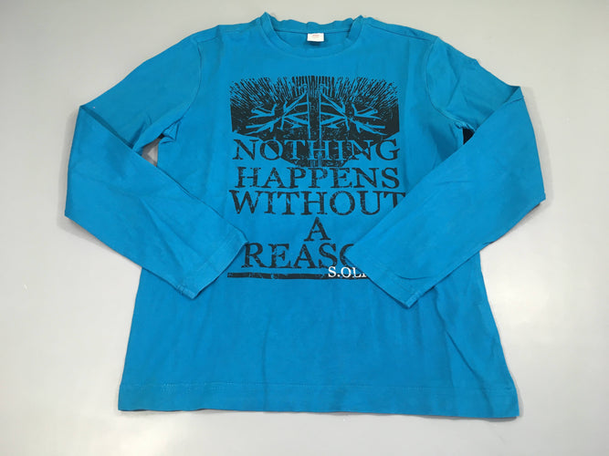 T-shirt m.l bleu Nothing, moins cher chez Petit Kiwi