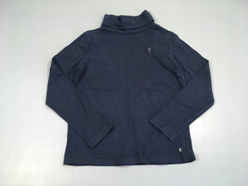 T-shirt col roulé bleu marine