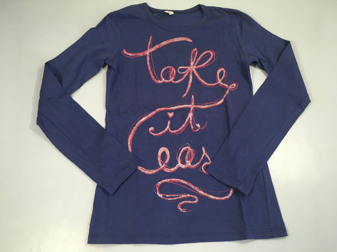 T-shirt m.l bleu Take, moins cher chez Petit Kiwi