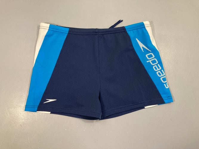 Maillot boxer bleu, Speedo, moins cher chez Petit Kiwi