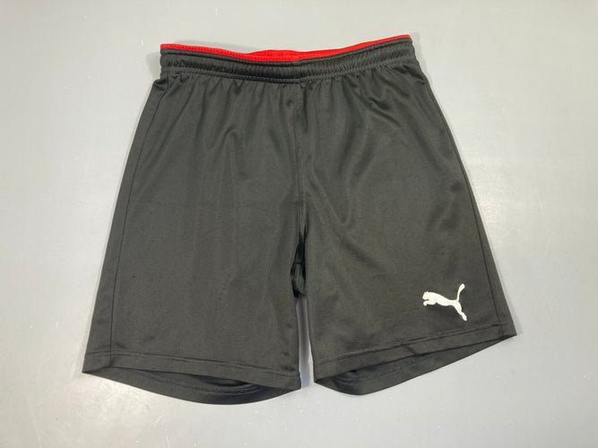 Short de sport noir/rouge, moins cher chez Petit Kiwi