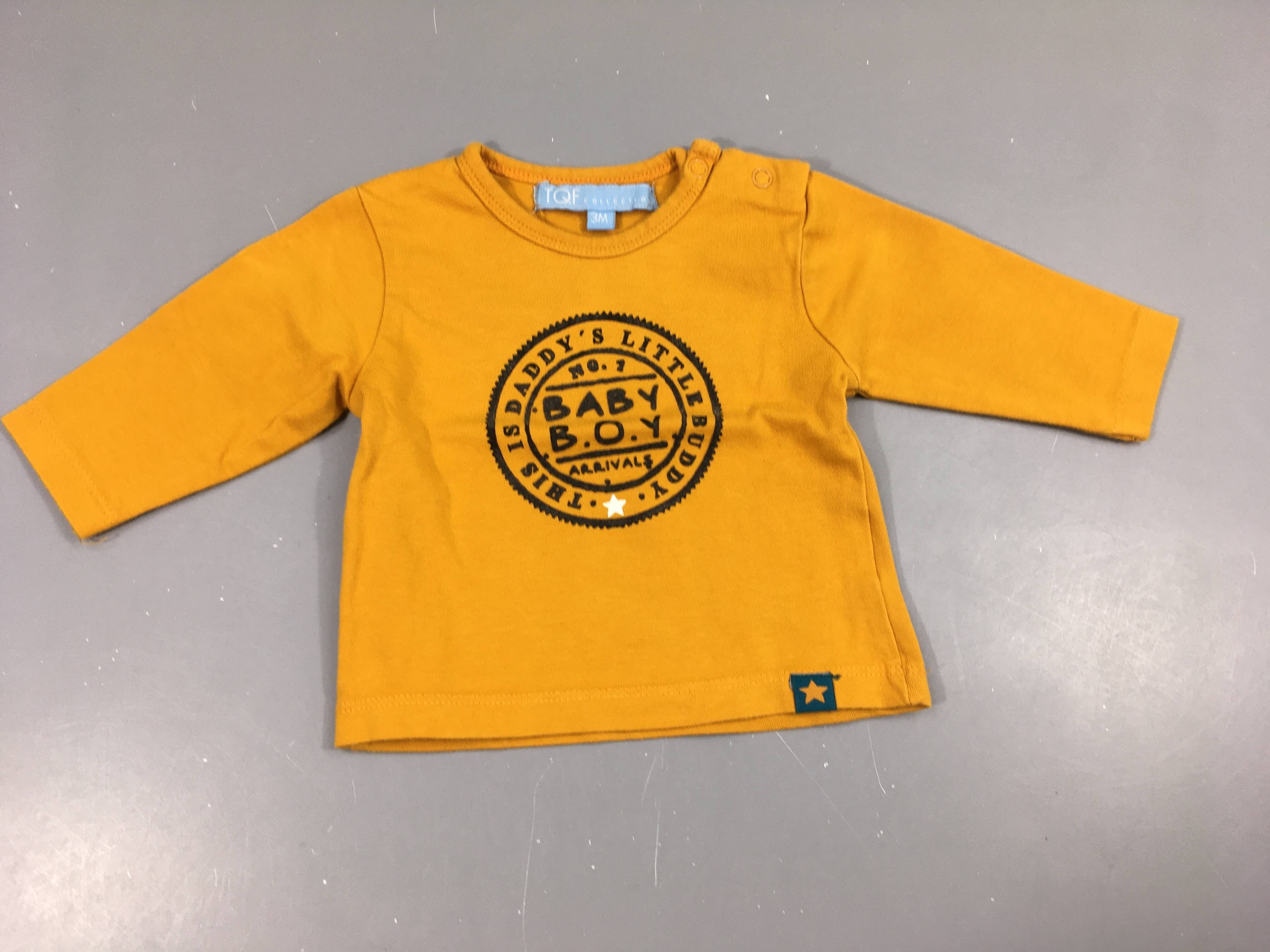 T-shirt m.l orange Baby Boy