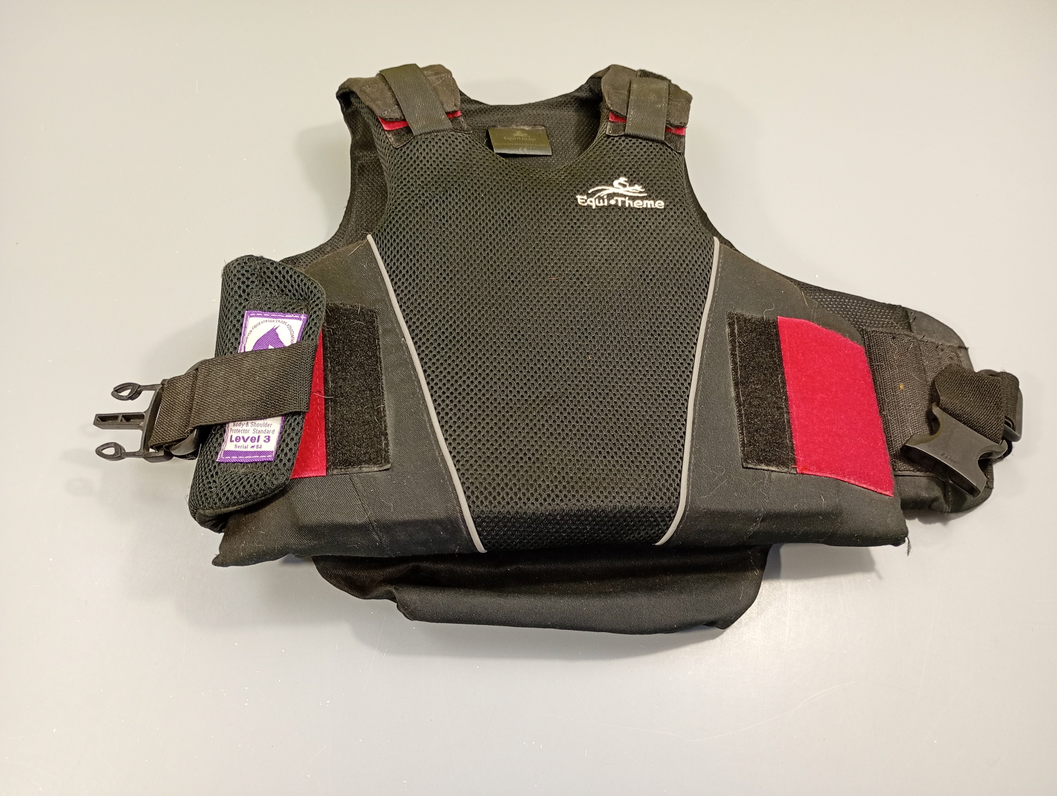 Protège dos Equithème. Enfant M