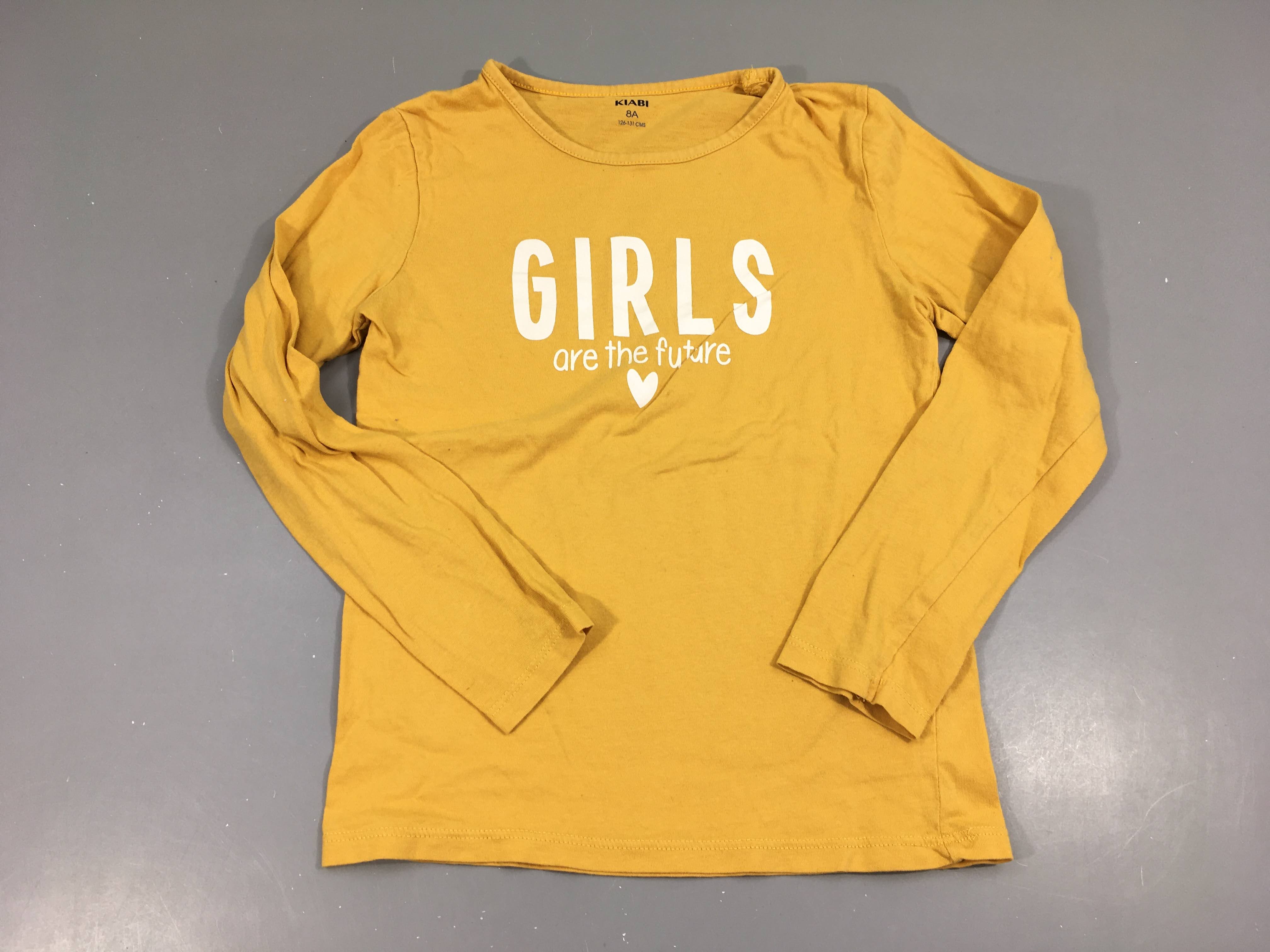 T-shirt m.l jaune girls