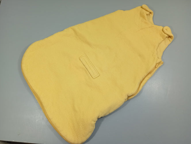 Sac  de couchage s.m jaune texturé, moins cher chez Petit Kiwi