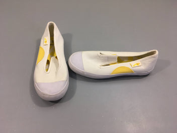 Sandales de gymnastique blanches, 32, Brantano