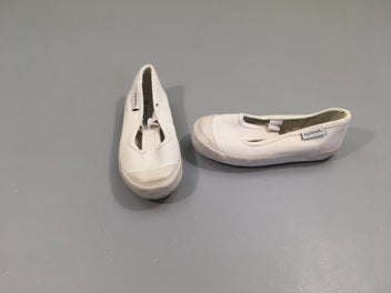 Sandales de gymnastique blanches, 32, Rucanor, état neuf
